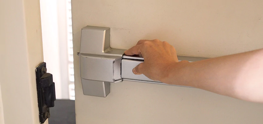 Roller Gate Panic Bar Installation in La Riviera, California